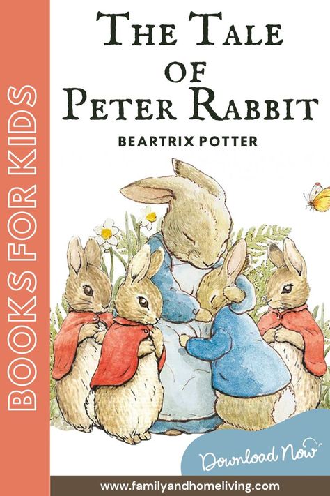 The Tale Of Peter Rabbit is possibly one of the cutest short bedtime stories for kids and toddlers ever! The story is about a rather naughty and mischievous little rabbit named Peter who manages to get himself into all sorts of trouble in the garden of Mr. McGregor. The Tale of Peter Rabbit Book | Beatrix Potter | Beatrix Potter Books | Free Books For Kids | Free Books To Read | Free Books Download for Kids Books To Improve English, Peter Rabbit Books, Tale Of Peter Rabbit, Story Kids, Benjamin Bunny, Easy Books, Building Activities, Kids Game, Reading Stories