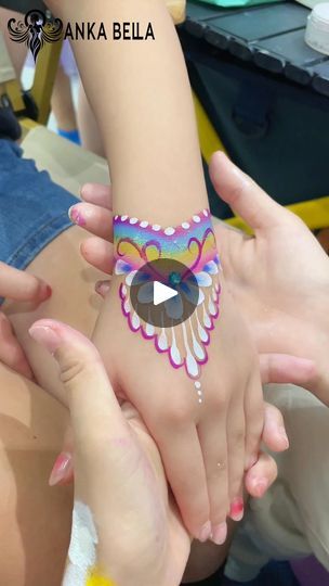 120K views · 1.8K reactions | Bracelet painting is easy to learn for beginners  #paintingtutorial #drawingtutorial #facepainting #bodypaint #bodypainting  #facepaint | Anka Bella Cute Face Painting, Cute Face, Facepaint, Painting Tutorial, Rock Art, Body Painting, Face Painting, Drawing Tutorial, Face Paint