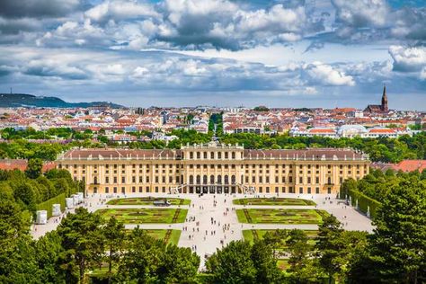 Schloss Schönbrunn | palace, Vienna, Austria | Britannica Vienna Travel Guide, Austria Travel Guide, Parterre Garden, Vienna Travel, Schönbrunn Palace, Chateau Versailles, Cesky Krumlov, European Castles, Austria Travel