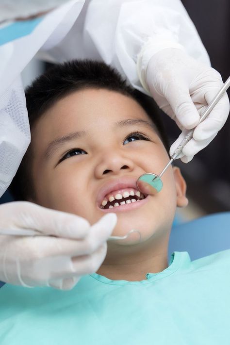 Many people ask why it is so important to visit a pediatric dentist. The answer is simple – experience. While many dentists may treat children, if they are not a pediatric dentist, they may lack the experience necessary to keep a child comfortable during dental treatments. When treating children, it is not enough to get the job done; how it is done is equally important. Teeth Doctor, Dental Care For Kids, Dental Doctor, Kids Dentist, Dental Surgeon, Dental Hospital, Pediatric Dental, Dental Kids, Pediatric Dentist