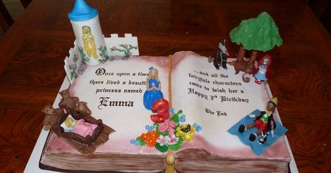 pinterest storybook cake ideas | Emma's pop-up storybook birthday cake | 1 birthday ideas | Pinterest ... Fairytale Birthday Party, Storybook Party, Cake Paris, Fairytale Birthday, Girl Shower Themes, Book Cakes, Book Cake, Childrens Birthday Cakes