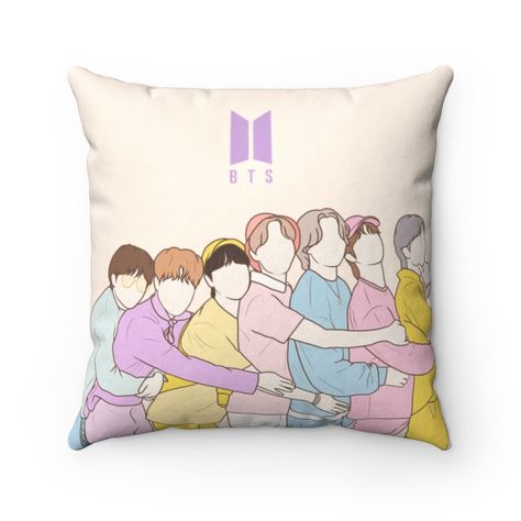 Bts Festa 2021 Pillow, Bts Room Decor, Bts Merch, Bts Gift, Bts Spun Polyester Square Pillow, Kpop Pillow, bts Cushion Room accents shouldn't be underrated. These beautiful indoor pillows in various sizes serve as statement pieces, creating a personalized environment. .: 100% Polyester cover .: 100% Polyester pillow included .: Concealed zipper .: Different pictures are printed on both sides ◈ RETURN/EXCHANGE POLICY ◈ We do not accept returns or exchanges. Every bliss7store item is made to order Bts Room Decor, Bts Halloween, Bts Cake, Bts Room, Bts Wallpaper Desktop, Toy Room Decor, Bullet Journal Mood Tracker Ideas, Bts V Pictures, Jeon Jungkook Photoshoot