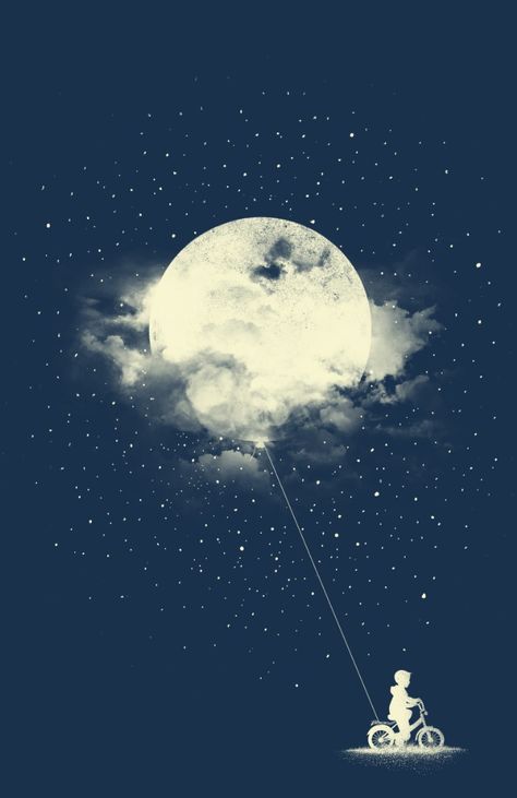 Llévame de vuelta a las estrellas Climbing Art, صفحات التلوين, Moon Art Print, Carving Wood, Seni Cat Air, Under The Moon, Art Et Illustration, Beautiful Moon, Arte Fantasy