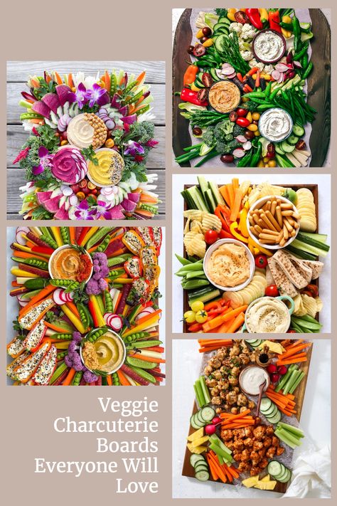 Tired of the same old fruits, crackers and cheese on your charcuterie board? If you’re a lover of all things savory, get ready to give your regular snack boards an upgrade with this roundup of delicious veggie-filled options! From roasted vegetables to flavorful dips and spreads, this collection has something for everyone. Small Vegetable Charcuterie Board, Veggie And Charcuterie Board, Fruit And Veggie Trays Wedding Reception, Cheese Cracker Veggie Platter, Fruits And Veggie Charcuterie Board, Veg Cheese Board, Vegetarian Cheese Platter, Thanksgiving Veggie Platter Ideas, Fall Fruit And Veggie Charcuterie Board