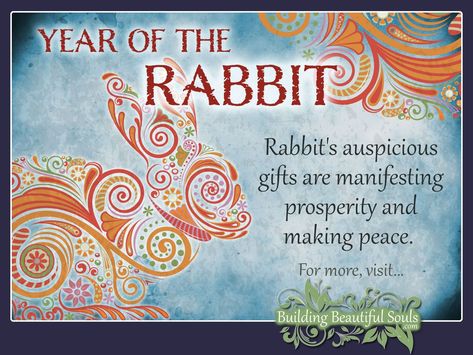 Chinese Zodiac Rabbit years are 1951, 1963, 1975, 1987, 1999, 2011, 2023. Year of the Rabbit traits & personality in my Chinese Zodiac Signs Series! #rabbit #yearoftherabbit #chinesezodiac #chinesezodiacsigns #chinesenewyear #horoscope #astrology #chinesenumerologyhoroscopes Year Of The Rabbit 2023 Quotes, Fire Rabbit Chinese Zodiac, Year Of The Rabbit Art, Rabbit Year 2023, Loa Manifesting, Chinese Signs, Chinese Zodiac Rabbit, Year Of The Rabbit 2023, 2023 Year Of The Rabbit