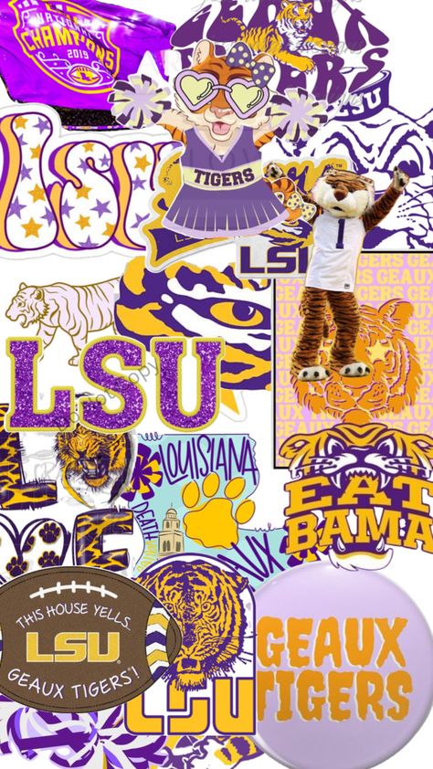 Louisiana Wallpaper, Lsu Wallpaper, College Wallpaper, Dream Collage, Geaux Tigers, Dream School, Win Or Lose, Lsu Tigers, Pretty Wallpaper Iphone