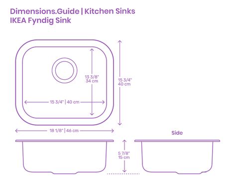 Autocad Layout, Top Mount Sink, Kitchen Sink Dimensions, Kitchen Cabinet Sizes, Kitchen Sink Sizes, Ikea Sinks, Single Sink Kitchen, Interior Design Sketchbook, Cabinet Sizes