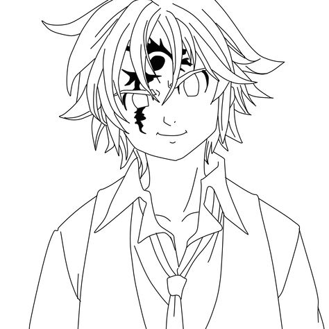 Meliodas Nanatsuno Taizai Meliodas Drawing Easy, Meliodas Sketch, Seven Deadly Sins Drawing, Meliodas Drawing, Monster Truck Coloring Pages, Free Coloring Pages For Kids, Coloring Pages Adult, Farm Animal Coloring Pages, Coloring Pages Inspirational