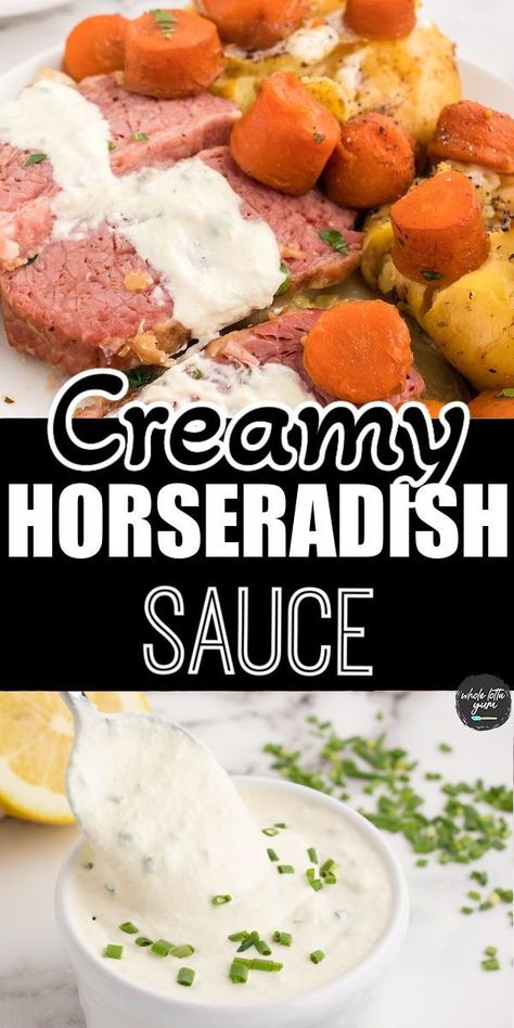 Corned Beef Dipping Sauce, Corned Beef Horseradish Sauce, Creamy Horseradish Sauce For Corned Beef, Horseradish Cream Sauce For Corned Beef, Sauce For Corned Beef And Cabbage, Recipes That Use Horseradish, Horseradish Sauce For Beef Tenderloin, Creamy Horseradish Sauce For Prime Rib, Corned Beef Sides Dishes