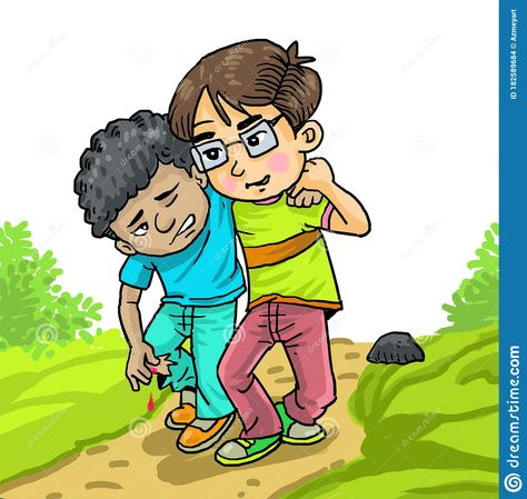 Helping Others Pictures Cartoon, Helping Others Drawing, Library Book Labels, Sequencing Activities Kindergarten, Desain Buklet, Books To Read Nonfiction, Kids Class, Drawings Of Friends, Cartoon Boy