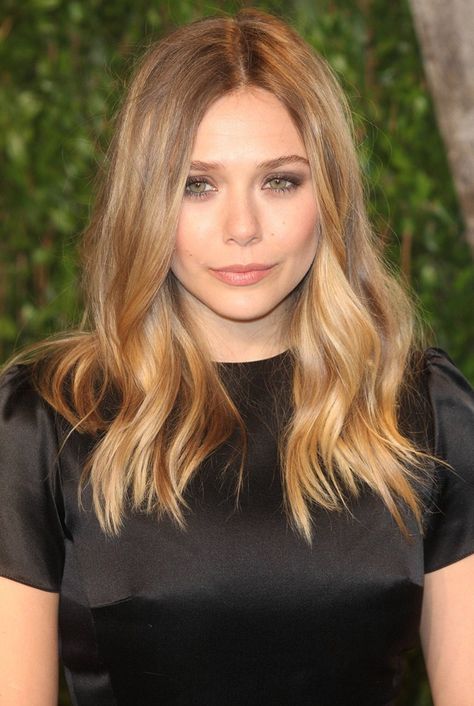 . Elizabeth Olsen Haircut, Olsen Hair, Warm Blonde, Scarlett Witch, Lucy Hale, Brown Blonde Hair, Hair Color And Cut, Elizabeth Olsen, Hair Envy