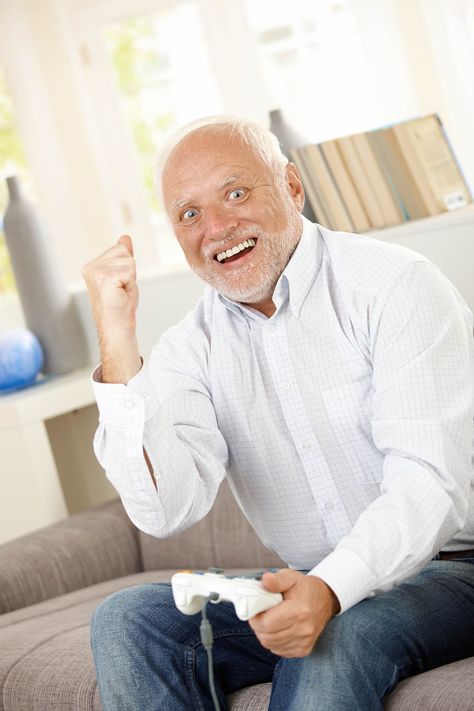 Old Man Meme, Meme Search, Stock Photos Funny, Image Meme, Play Computer Games, Man Sitting, Funny Profile, Funny Profile Pictures, Old Men