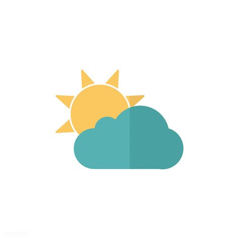 Illustration of weather forecast icon | free image by rawpixel.com Weather Logo Aesthetic, Weather Logo, Weather Illustration, Weather App Icon, Sun Icon, App Logos, App Icons Aesthetic, Weather Icon, App Store Icon