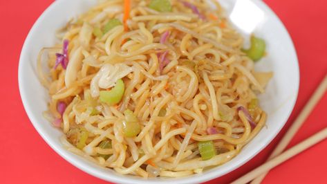 Wok Wednesday, Panda Express Chow Mein Recipe, Panda Express Menu, Copycat Panda Express, Summer Corn Chowder, Chow Mein Recipe, Chicken Shrimp, Noodle Dish, Panda Express