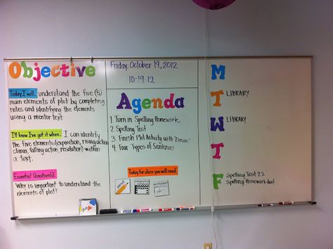 Growing Kinders: Target Learning Goals and #create2educateh, great format Science Organization, Objectives Board, Classroom Pictures, Teaching Organization, 6th Grade Science, Learning Goals, Middle School Classroom, New Classroom, Teacher Organization