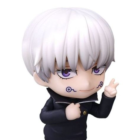 Jujutsu Kaisen, Jujutsu, Anime, Hair, Blue, White, Black, Figurine