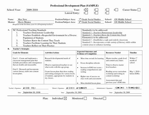 40 Professional Growth Plan Template | Hamiltonplastering Individual Development Plan, Individualized Education Plan, Professional Growth Plan, Development Plan Template, Classroom Vibes, Personal Improvement Plan, Professional Development Plan, Career Development Plan, Plant Lessons