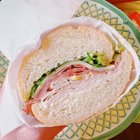 The secret to making the best homemade subs (better than a NY deli!) Homemade Subs, Picnic Lunch Ideas, Ny Deli, Fancy Picnic, Sandwich Inspiration, Cream Cheese Roll Up, Sub Sandwich, Picnic Sandwiches, Cream Cheese Rolls