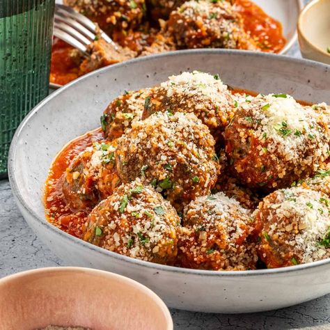 Gluten-Free Meatballs Bacon Bourbon Meatballs, Gluten Free Meatballs Recipe, Meatballs Gluten Free, Bourbon Meatballs, Oven Meatballs, Venison Meatballs, Barbecue Meatballs, Ground Beef Meatballs, Leftover Meatballs