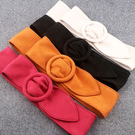 Smarter Shopping, Better Living! Aliexpress.com Fabric Belt Design, Diy Belts, Soft Face, Belt Design, Round Button, Fashion Belts, Velvet Fashion, Suede Fabric, Waist Belt