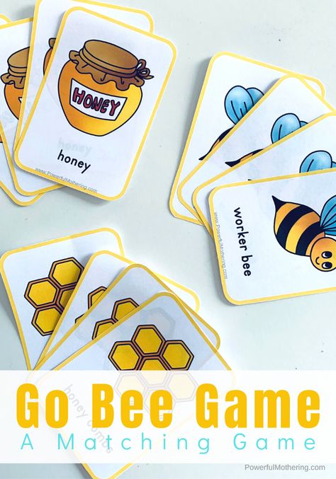 Go Bee Game For Kids Bee Stem Activities, Bees Project, Life Cycle Of A Bee, Bees For Kids, Insect Study, Butterfly Games, 2023 Classroom, Bee Games, Preschool Spring