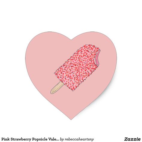 Strawberry Milkshake Skateboard, Pink Strawberry Png, Pink Food Stickers, Strawberry Cake Sticker, Pink Heart Sticker, Ice Cream Design, I Scream, Pink Sand, Decorated Water Bottles