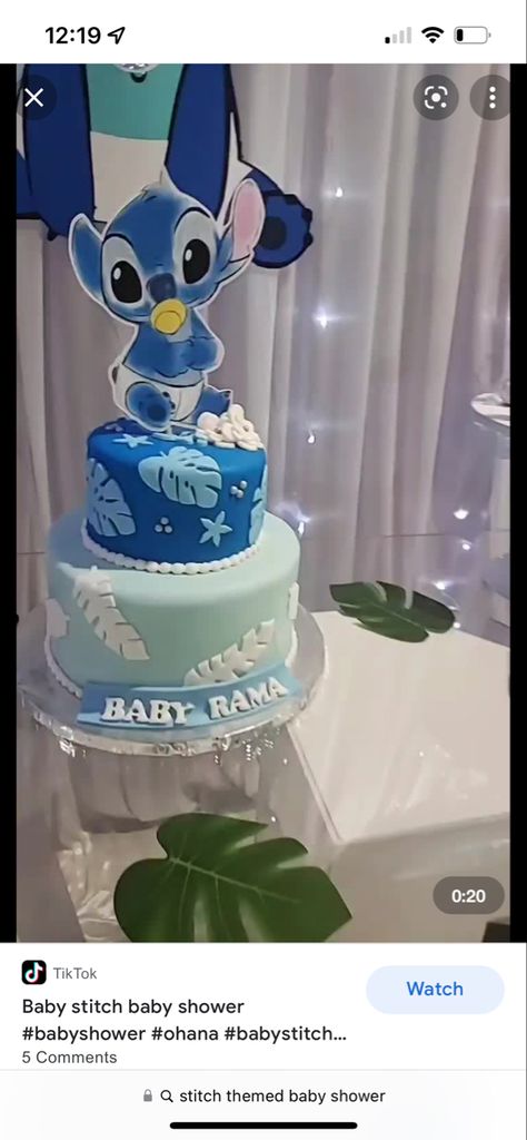 Baby Shower Stitch Theme, Baby Stitch Baby Shower Ideas, Stitch Baby Shower Cake, Stitch And Angel Baby Shower Ideas, Stitch Baby Shower Theme Boy, Stitch Baby Shower Ideas, Lilo And Stitch Baby Shower Ideas, Stitch Baby Shower Theme, Baby Shower Stitch