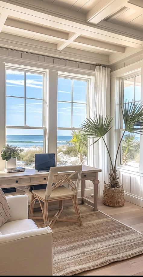 Malibu Beach House Interiors, Old Florida Decor, Surf Room Decor, Surf Room, Beach House Living Room, Beachy Room, Beach House Interior Design, Dream Beach Houses, Beach House Interior