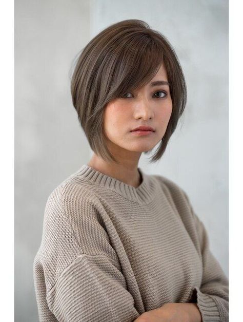 Japanese Short Hair, Kort Bob, Asian Short Hair, Bob Haircut With Bangs, Hair Inspiration Short, Short Hair Trends, Shot Hair Styles, Penteado Cabelo Curto, Cute Hairstyles For Short Hair