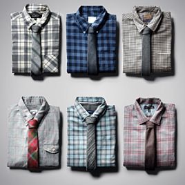 Today's fitted flannel shirts are presentable enough for work, with or without a tie. Plaid Shirt And Tie Combo, Lesbian Fashion, Mens Journal, Ties Mens Fashion, Plaid Shirts, Flannel Shirts, Plaid Tie, Mens Flannel Shirt, Sharp Dressed Man