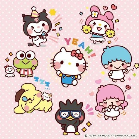 Cute Wallpapers For Android, Hello Kitty Printables, Kitty Drawing, Hello Kitty Backgrounds, Hello Kitty Drawing, On Wallpaper, Friends Wallpaper, Sanrio Wallpaper, Hello Kitty Iphone Wallpaper