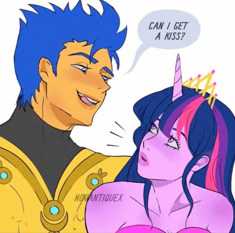 Flash And Twilight Sparkle, Twilight X Flash Fanart, Twilight Sparkle X Flash Sentry Fanart, Flash Sentry Fanart, Twilight Sparkle X Flash Sentry, Twilight X Flash, Flash Sentry, Mlp Ships, Miku Hatsune Chibi