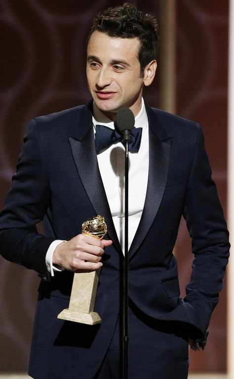 Justin Hurwitz from Golden Globe Awards 2017 Winners Best Original Score Justin Hurwitz, Golden Globe, Golden Globe Award, Academy Awards, Golden Globes, Film Industry, Award Winner, Globe, Hollywood