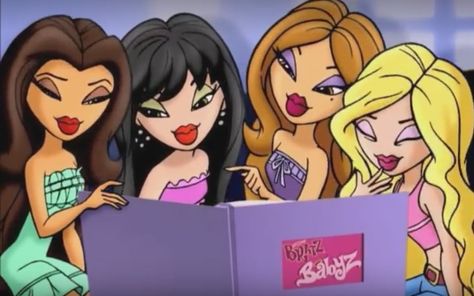 Bratz Pc Wallpaper, Bratz Laptop Wallpaper, Y2k Laptop Wallpaper, Bratz Wallpaper, Adorable Aesthetic, Bratz Girls, Cartoon Girls, Aesthetic Y2k, Bratz Doll