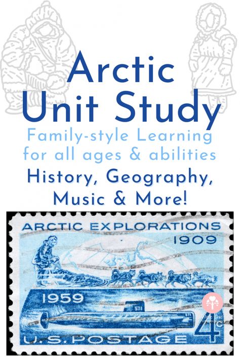 Explore the Arctic's rich history and geography, plus learn about throat-singing and more! #arctic #inuit #history #geography #unitstudy #homeschooling #familystylelearning Inuit Unit Study, Arctic Unit Study, Tundra Biome, Biomes Project, Indigenous Studies, Arctic Explorers, Inuit People, Arctic Tundra, Action Cards