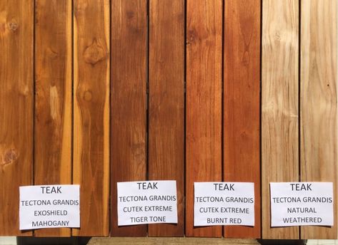 Teak Wood Color Palette, Styrofoam Insulation, Teak Deck, Weathered Teak, Decking Material, Deck Projects, Porch Flooring, Deck Boards, Wood Shades