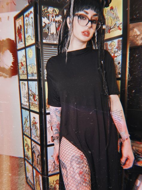 Basic Witch Tee Shirt Dress, Slouchy Goth Dress, Dark Academia Dress, Slim Fit Halloween Dress, Little Black Dress, Spooky Goth Witchy Dress - Etsy Dark Goth Academia, Dark Academia Dress, Academia Dress, Goth Academia, Witchy Dress, Shirt Dress Outfit, Basic Witch, Dress Slim, Goth Dress