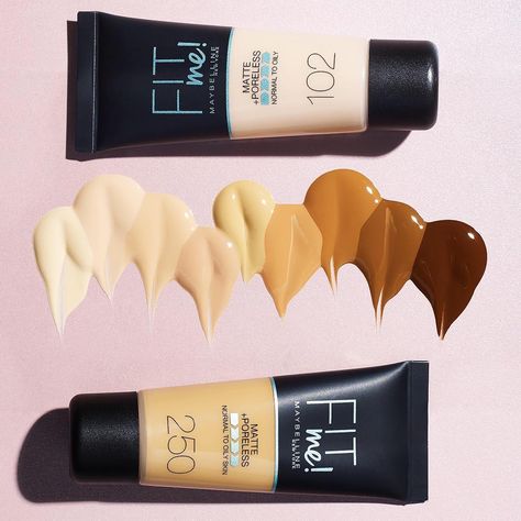 19.1k Likes, 197 Comments - Maybelline New York (@maybelline) on Instagram: “All skin types get evened out and perfected with fit me! matte + poreless foundation. Leave a 🙌…” Maybelline Fit Me Foundation Shades, Maybelline Super Stay Foundation 332, Maybelline Fit Me Foundation 130, Maybelline Fitme, Maybelline Fit Me Foundation, Fit Me Matte And Poreless, New York Fits, Make Up Remover, Matte Foundation