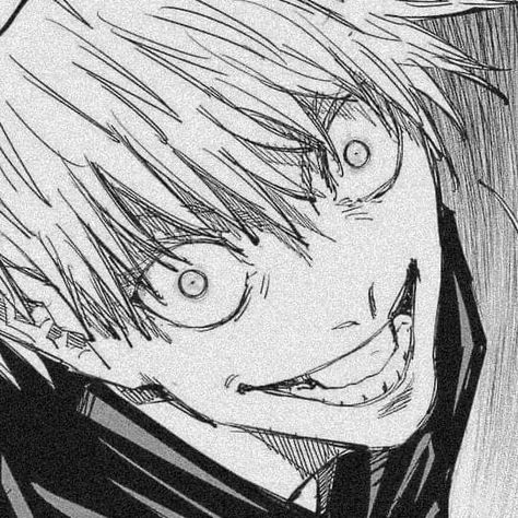 Jujutsu Kaisen Angry Anime Face, Smile Drawing, Creepy Smile, Creepy Faces, Manga Eyes, 그림 낙서, Anime Smile, Angry Face, Face Drawing Reference