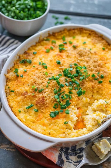 Creamy Pimento Cheese Grits Casserole: a Southern comfort classic bursting with cheesy goodness & a hint of spice. Perfect dish for brunch or dinner delights! #SouthernCooking #CheesyCasserole #ComfortFood #BrunchRecipe #SpicyDelight Pimento Cheese Grits Casserole, Cheesey Grits, Grits Recipe Breakfast, Creamy Pimento Cheese, Pimento Cheese Grits, Cheesy Grits Recipe, Cheese Grits Casserole, Cheese Grits Recipe, Grits Casserole