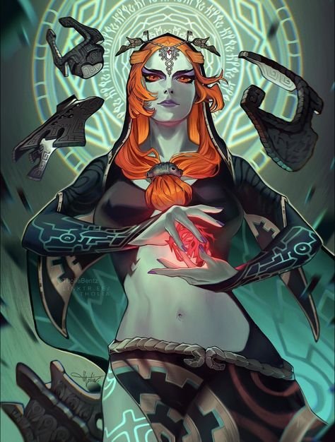 Legend Of Zelda Midna, Twilight Princess Midna, Loz Fanart, Zelda Tattoo, Zelda Twilight Princess, Hyrule Warriors, Link Zelda, Zelda Art, Zelda Breath