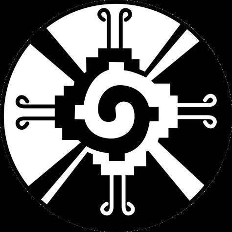 there are no known representations of "Hunab Ku" that have been documented for the ancient Maya. But the design is a nice representation of duality. Hunab Ku, Maya Calendar, Aztec Symbols, Mayan Tattoos, Mayan Symbols, Mayan Calendar, Mayan Art, Aztec Tattoo, Mayan Culture