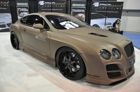 Mansory Kitted Matte Bronze Bentley Continental Matte Car Paint, Matte Cars, Car Paint Colors, Car Paint Jobs, Patina Paint, Vinyl Wrap Car, Mom Car, New Suv, Car Wrap Design