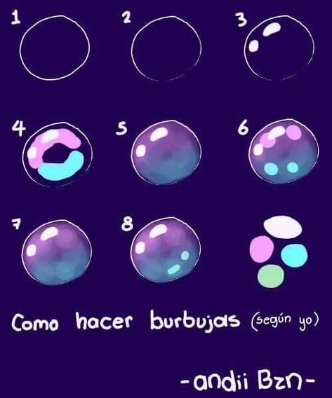 How To Draw Sparkles Digital, How To Draw Glitter, Aesthetic Surgeon, Bubble Drawing, Concept Art Tutorial, Palette Art, Digital Art Beginner, Bubble Art, Digital Painting Tutorials