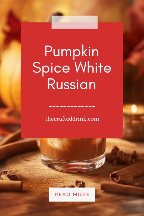 A delicious Pumpkin Spice White Russian cocktail garnished with whipped cream and cinnamon, perfect for fall festivities. This pin highlights seasonal flavors and contains 1 image of the drink to inspire cozy autumn gatherings. Pumpkin Spice White Russian, Summer Coolers, Coffee Liqueur, Pumpkin Spice Syrup, Unique Cocktails, White Russian, Classic Cocktail, Pumpkin Flavor, Summer Refreshments