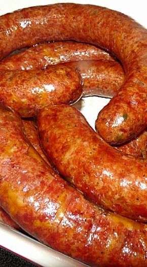 Venison Jalapeno Cheese Sausage Homemade Venison Brats, Jalapeño Sausage, Venison Summer Sausage Recipe, Deer Sausage, Venison Sausage Recipes, Summer Sausage Recipes, Venison Sausage, Sausage Making Recipes, Home Made Sausage