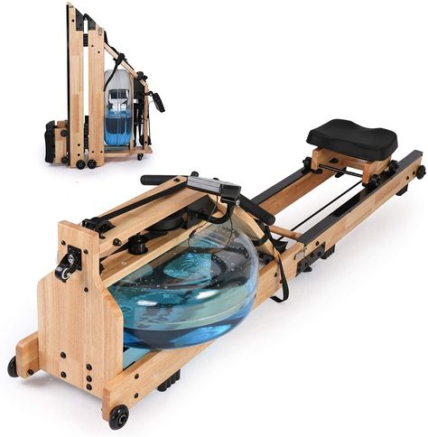 Whole Body Exercise, Water Rower, Indoor Rowing, Indoor Gym, Body Exercise, Rowing Machines, Rowing Machine, Cardio Training, Home Gym Equipment