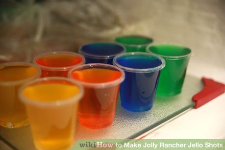 Image titled Make Jolly Rancher Jello Shots Step 5 Jolly Rancher Jello Shots, Jolly Rancher Jello, Blue Hawaiian Jello Shots, Margarita Jello Shots, Shots Recipes, Making Jello Shots, Best Jello Shots, Jello Pudding Shots, Jager Bomb