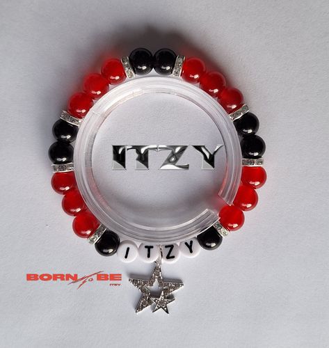 ITZY "born to be" themed bracelet  Stretchy and fitted bracelet  (Average size) Itzy Bracelet, Wrist Jewelry, Bracelet Ideas, To Be, Arm Band, Jewelry Bracelets, Etsy Accessories, Accessory Gift, Gift Card