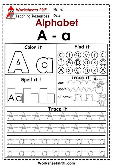 Letter A Kindergarten Worksheets, Letter A Writing Worksheet, The Letter A Worksheets, Find The Letter A Worksheet, Free Letter A Worksheets, Letter A Worksheets For Kindergarten, Letter A Writing, Worksheet Letter A, Letter A Activity